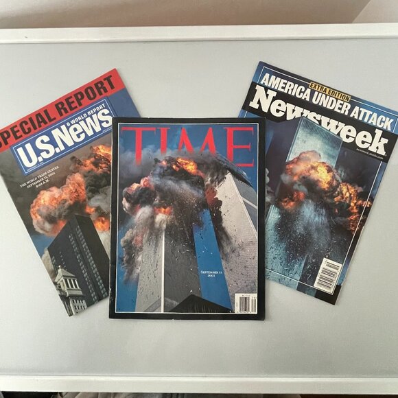Lot of 3 Special Edition Magazines, Time, Newsweek and U.S. News  9/11 2001 - Picture 1 of 8